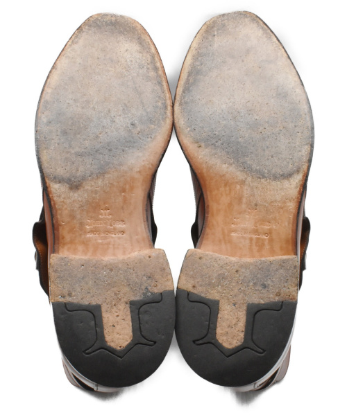 JOHN LOBB（ジョンロブ）JOHN LOBB (ジョンロブ) JODHPUR/ジョッパーブーツ ブラウン サイズ:8 1/2の古着・服飾アイテム