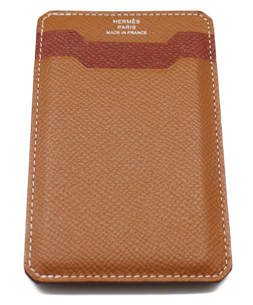 HERMES（エルメス）HERMES (エルメス) シティ 3CC/カードケース ブラウン ■の古着・服飾アイテム
