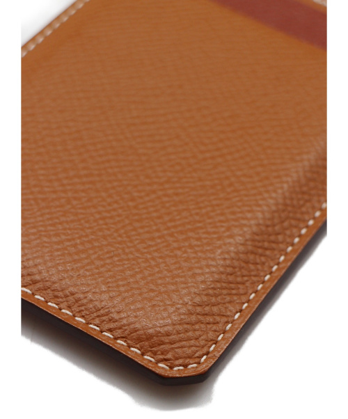 HERMES（エルメス）HERMES (エルメス) シティ 3CC/カードケース ブラウン ■の古着・服飾アイテム