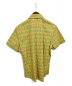 PRADA (プラダ) 総柄半袖シャツ イエロー サイズ:41：7800円