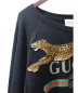 GUCCI (グッチ) エンブロイダリークルーネックスウェット ブラック サイズ:XL：75800円