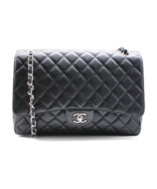 CHANEL（シャネル）CHANEL (シャネル) キャビアスキン チェーンショルダーバッグ ブラック サイズ:- キャビアスキン 13816898の古着・服飾アイテム