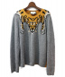 GUCCI（グッチ）の古着「タイガークルーネックニット」｜グレー