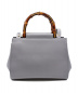 GUCCI (グッチ) ニムフェア グレー バンブー 453867 ■：54800円