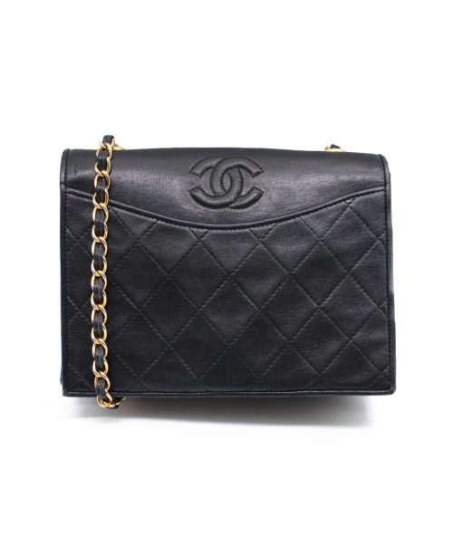 CHANEL（シャネル）CHANEL (シャネル) チェーンショルダーバッグ ブラック サイズ:-の古着・服飾アイテム