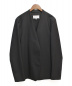 Maison Margiela（メゾンマルジェラ）の古着「19SS/ノーカラージャケット」｜ブラック