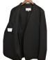 中古・古着 Maison Margiela (メゾンマルジェラ) 19SS/ノーカラージャケット ブラック サイズ:46：79800円