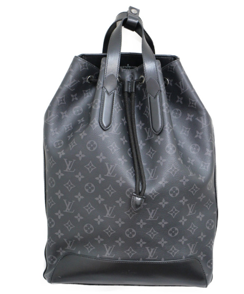 LOUIS VUITTON（ルイ ヴィトン）LOUIS VUITTON (ルイヴィトン) バックパック エクスプローラー ブラック サイズ:- モノグラムエクリプス M40527 TJ0167の古着・服飾アイテム