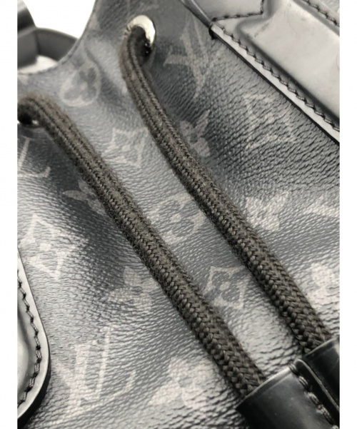 LOUIS VUITTON（ルイ ヴィトン）LOUIS VUITTON (ルイヴィトン) バックパック エクスプローラー ブラック サイズ:- モノグラムエクリプス M40527 TJ0167の古着・服飾アイテム
