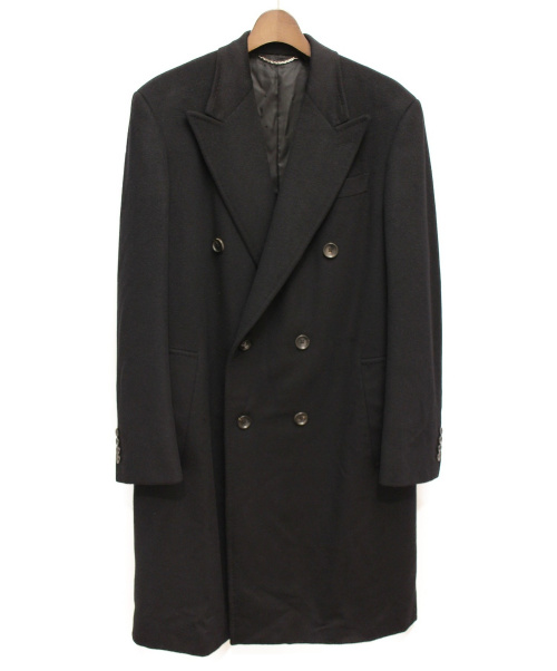 LOUIS VUITTON（ルイ ヴィトン）LOUIS VUITTON (ルイヴィトン) 19AW ダブルテーラードコート ブラック サイズ:48の古着・服飾アイテム