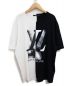 LOUIS VUITTON（ルイヴィトン）の古着「Peace＆Love Tシャツ」｜ホワイト×ブラック