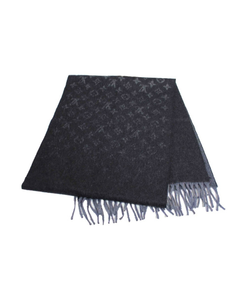 LOUIS VUITTON（ルイ ヴィトン）LOUIS VUITTON (ルイヴィトン) エシャルプ・モノグラム グラディエント チャコールグレー サイズ:-の古着・服飾アイテム