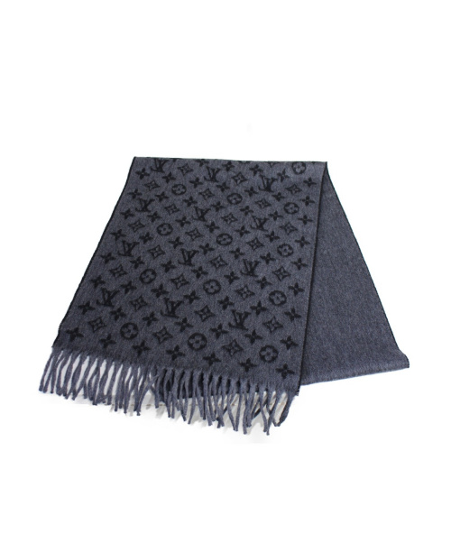 LOUIS VUITTON（ルイ ヴィトン）LOUIS VUITTON (ルイヴィトン) エシャルプ・モノグラム グラディエント チャコールグレー サイズ:-の古着・服飾アイテム