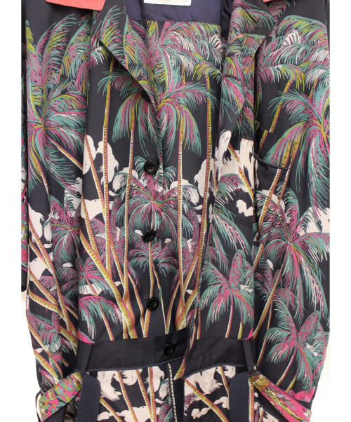 sacai（サカイ）sacai (サカイ) 20SS Diamond Head Jumpsuits ネイビー サイズ:1の古着・服飾アイテム