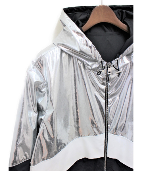 MONCLER（モンクレール）MONCLER (モンクレール) 20SS QUNIC GIUBBOTTO ネイビー×シルバー サイズ:3の古着・服飾アイテム
