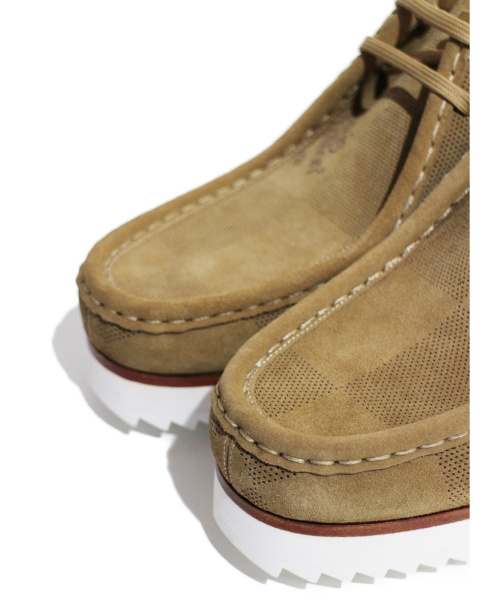 LOUIS VUITTON（ルイ ヴィトン）LOUIS VUITTON (ルイヴィトン) ×NIGO 20AW モッズラインアンクルブーツ ベージュ サイズ:8の古着・服飾アイテム