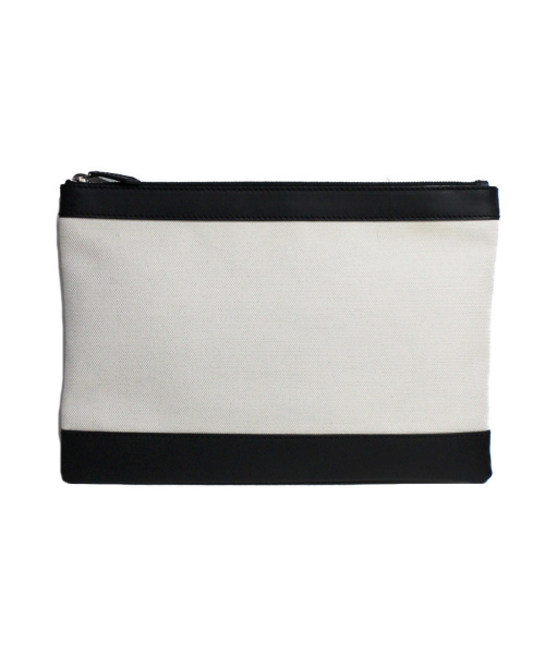 BALENCIAGA（バレンシアガ）BALENCIAGA (バレンシアガ) ネイビークリップM アイボリー サイズ:M 373834 9260・C・002123の古着・服飾アイテム