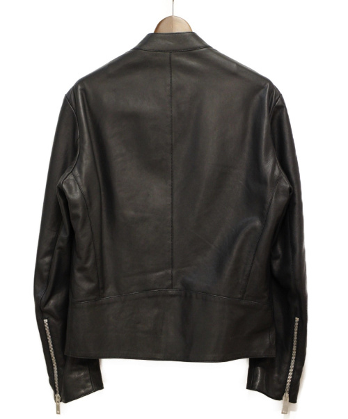 Maison Margiela（メゾンマルジェラ）Maison Margiela (メゾンマルジェラ) ハの字ライダースジャケット ブラック サイズ:46の古着・服飾アイテム