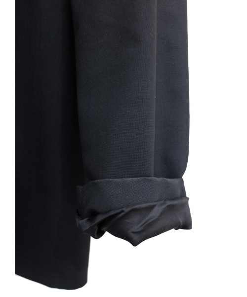 Maison Margiela（メゾンマルジェラ）Maison Margiela (メゾンマルジェラ) 19SS ノーカラージャケット ブラック サイズ:48の古着・服飾アイテム