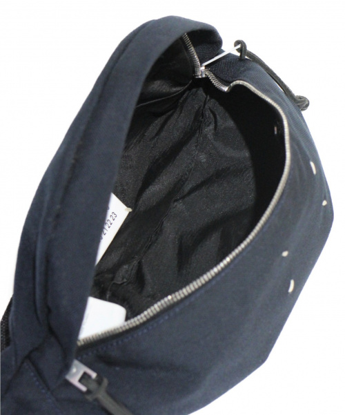 Maison Margiela（メゾンマルジェラ）Maison Margiela (メゾンマルジェラ) キャンバスウエストバッグ ネイビー サイズ:-の古着・服飾アイテム