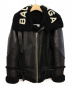 BALENCIAGA（バレンシアガ）の古着「Bombardier shearling jacket」｜ブラック