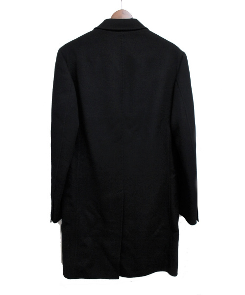 LOUIS VUITTON（ルイ ヴィトン）LOUIS VUITTON (ルイヴィトン) カシミア混チェスターコート ブラック サイズ:48の古着・服飾アイテム