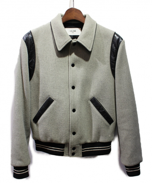 CELINE（セリーヌ）CELINE (セリーヌ) 19AW テディジャケット グレー サイズ:46の古着・服飾アイテム