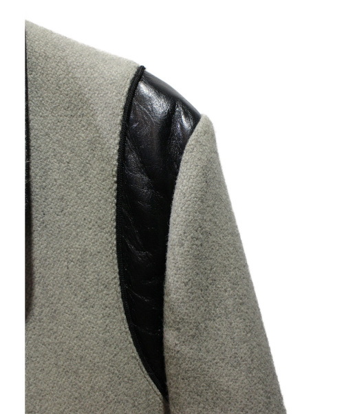 CELINE（セリーヌ）CELINE (セリーヌ) 19AW テディジャケット グレー サイズ:46の古着・服飾アイテム
