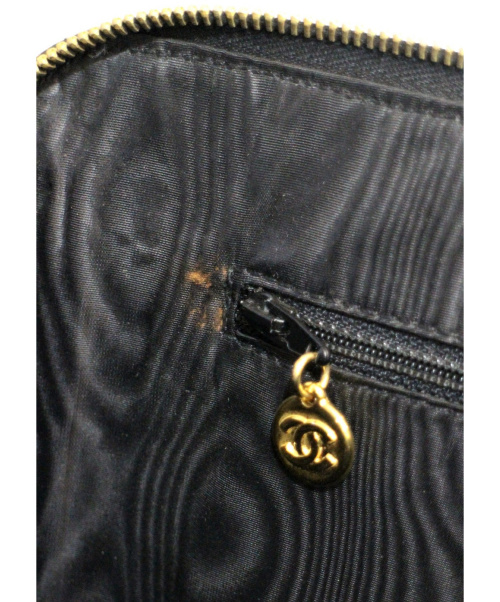 CHANEL（シャネル）CHANEL (シャネル) ココマーククラッチバッグ ブラック サイズ:- キャビアスキン 3903220の古着・服飾アイテム