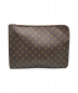 LOUIS VUITTON（ルイ ヴィトン）の古着「モノグラムポッシュドキュマン」｜ブラウン