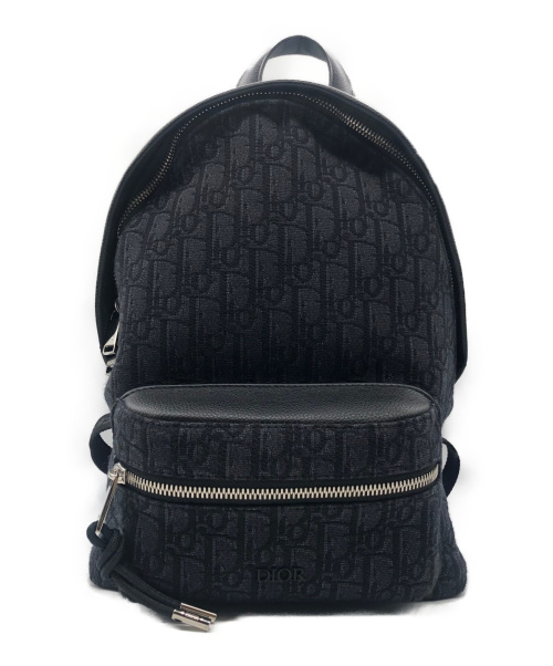 Christian Dior（クリスチャン ディオール）Christian Dior (クリスチャン ディオール) 20SS ディオール オブリーク ジャカード バックパック サイズ:- 1VOBA095YKY キッズラインの古着・服飾アイテム