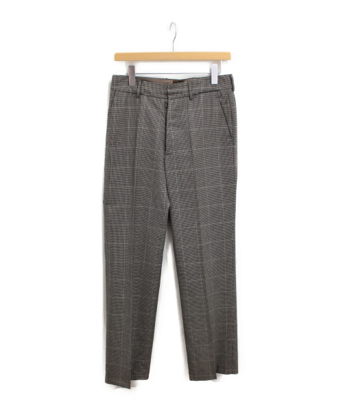 Maison Margiela（メゾンマルジェラ）Maison Margiela (メゾンマルジェラ) チェックパンツ ブラウン サイズ:44の古着・服飾アイテム