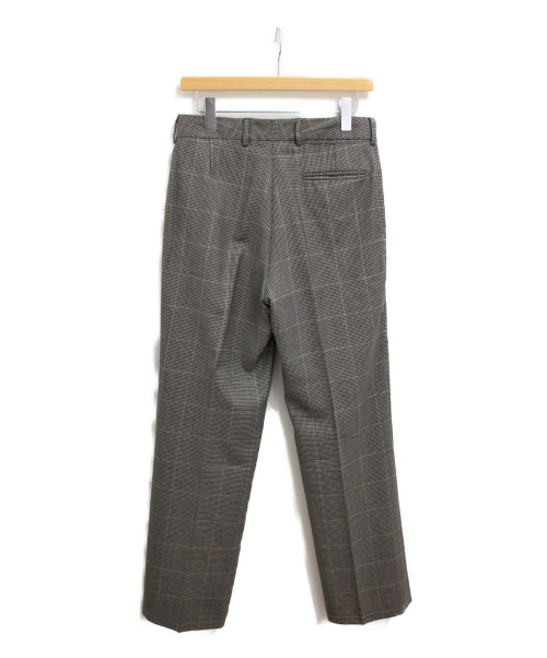 Maison Margiela（メゾンマルジェラ）Maison Margiela (メゾンマルジェラ) チェックパンツ ブラウン サイズ:44の古着・服飾アイテム
