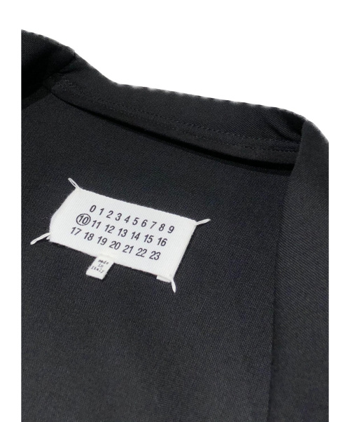 Maison Margiela（メゾンマルジェラ）Maison Margiela (メゾンマルジェラ) ノーカラージャケット ブラック サイズ:46の古着・服飾アイテム