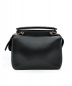 FENDI (フェンディ) Calfskin Lace Up Floral Small ブラック サイズ:small：62800円