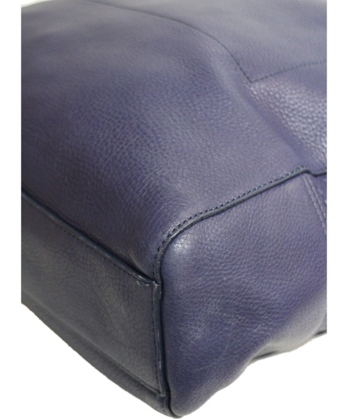 Maison Margiela（メゾンマルジェラ）Maison Margiela (メゾンマルジェラ) レザートートバッグ パープル サイズ:- S55WC0016 SX9252の古着・服飾アイテム