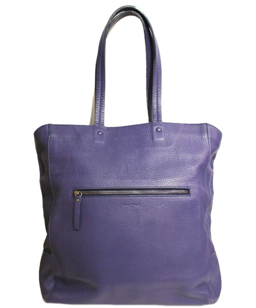 Maison Margiela（メゾンマルジェラ）Maison Margiela (メゾンマルジェラ) レザートートバッグ パープル サイズ:- S55WC0016 SX9252の古着・服飾アイテム