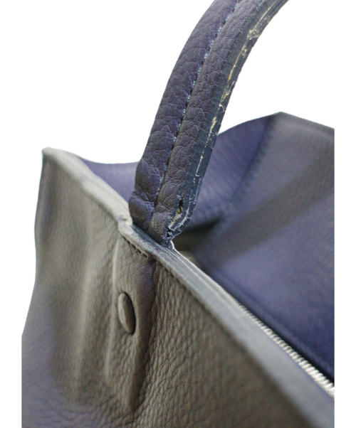Maison Margiela（メゾンマルジェラ）Maison Margiela (メゾンマルジェラ) レザートートバッグ パープル サイズ:- S55WC0016 SX9252の古着・服飾アイテム