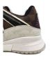 中古・古着 LOUIS VUITTON (ルイ ヴィトン) zig zag sneakers ブラウン×ピンク サイズ:8 1/2：40800円