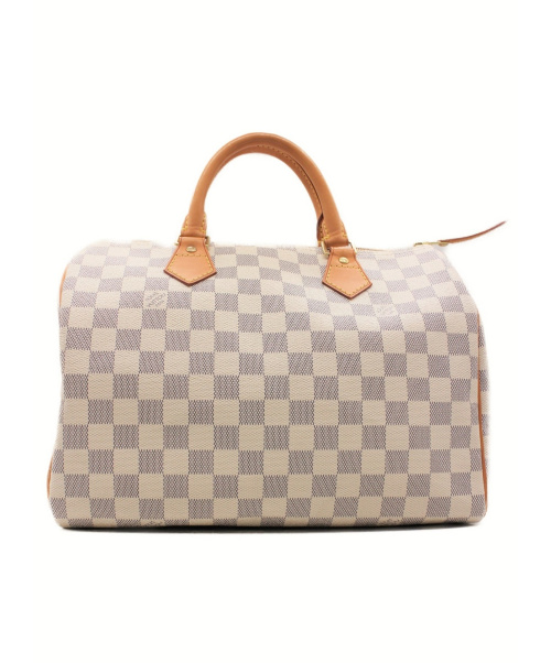 LOUIS VUITTON（ルイ ヴィトン）LOUIS VUITTON (ルイ ヴィトン) スピーディ30 ホワイト サイズ:30 ダミエ・アズール N41533 DU3067の古着・服飾アイテム