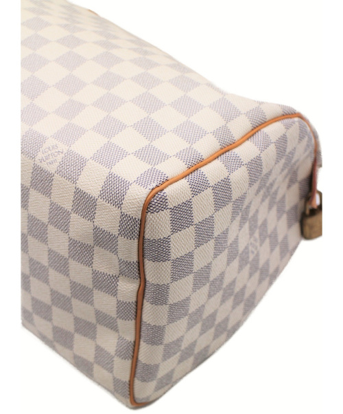 LOUIS VUITTON（ルイ ヴィトン）LOUIS VUITTON (ルイ ヴィトン) スピーディ30 ホワイト サイズ:30 ダミエ・アズール N41533 DU3067の古着・服飾アイテム
