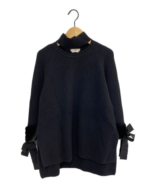 FENDI（フェンディ）FENDI (フェンディ) ホルターネックニット ブラック サイズ:42の古着・服飾アイテム