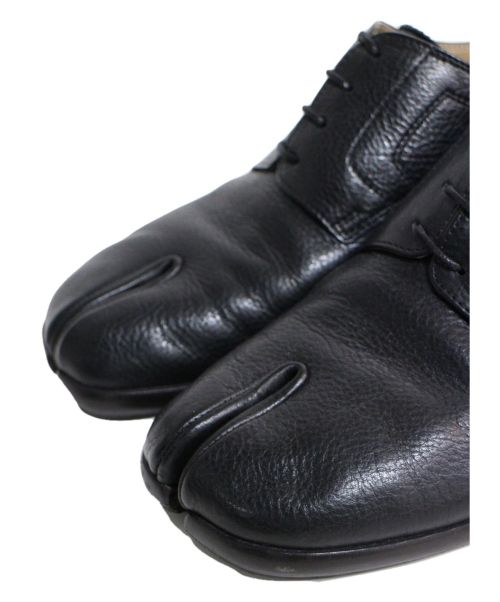 Maison Margiela（メゾンマルジェラ）Maison Margiela (メゾンマルジェラ) 足袋レースアップシューズ ブラック サイズ:39の古着・服飾アイテム