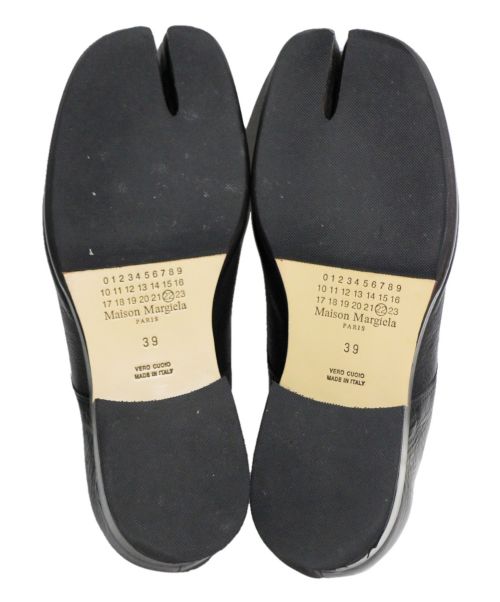 Maison Margiela（メゾンマルジェラ）Maison Margiela (メゾンマルジェラ) 足袋レースアップシューズ ブラック サイズ:39の古着・服飾アイテム