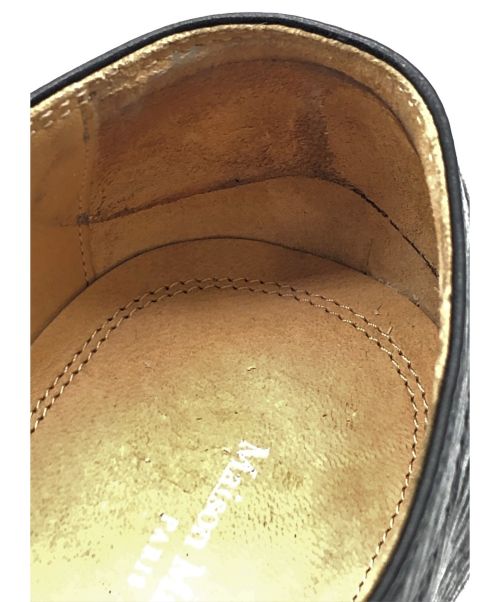 Maison Margiela（メゾンマルジェラ）Maison Margiela (メゾンマルジェラ) 足袋レースアップシューズ ブラック サイズ:39の古着・服飾アイテム