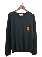 GUCCIグッチ）の古着「カシミヤニット」｜チャコールグレー