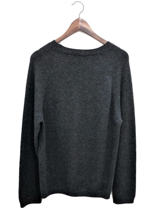 GUCCI（グッチ）GUCCI (グッチ) カシミヤニット チャコールグレー サイズ:Mの古着・服飾アイテム