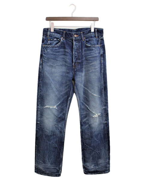 CELINE（セリーヌ）CELINE (セリーヌ) 21SS 90'Sセルヴィッジミドルハイライズジーンズ インディゴ サイズ:W31の古着・服飾アイテム