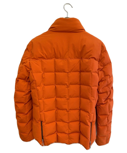 HERMES（エルメス）HERMES (エルメス) フィヨルドメンズダウンジャケット オレンジ サイズ:Mの古着・服飾アイテム