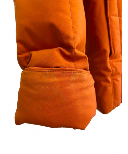 HERMES（エルメス）HERMES (エルメス) フィヨルドメンズダウンジャケット オレンジ サイズ:Mの古着・服飾アイテム